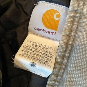 Carhartt coat. 4T. Olive colored.